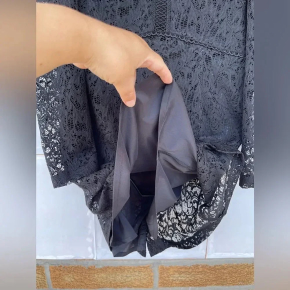 REISS Prim Lace Dress size 6 - Picture 6 of 16